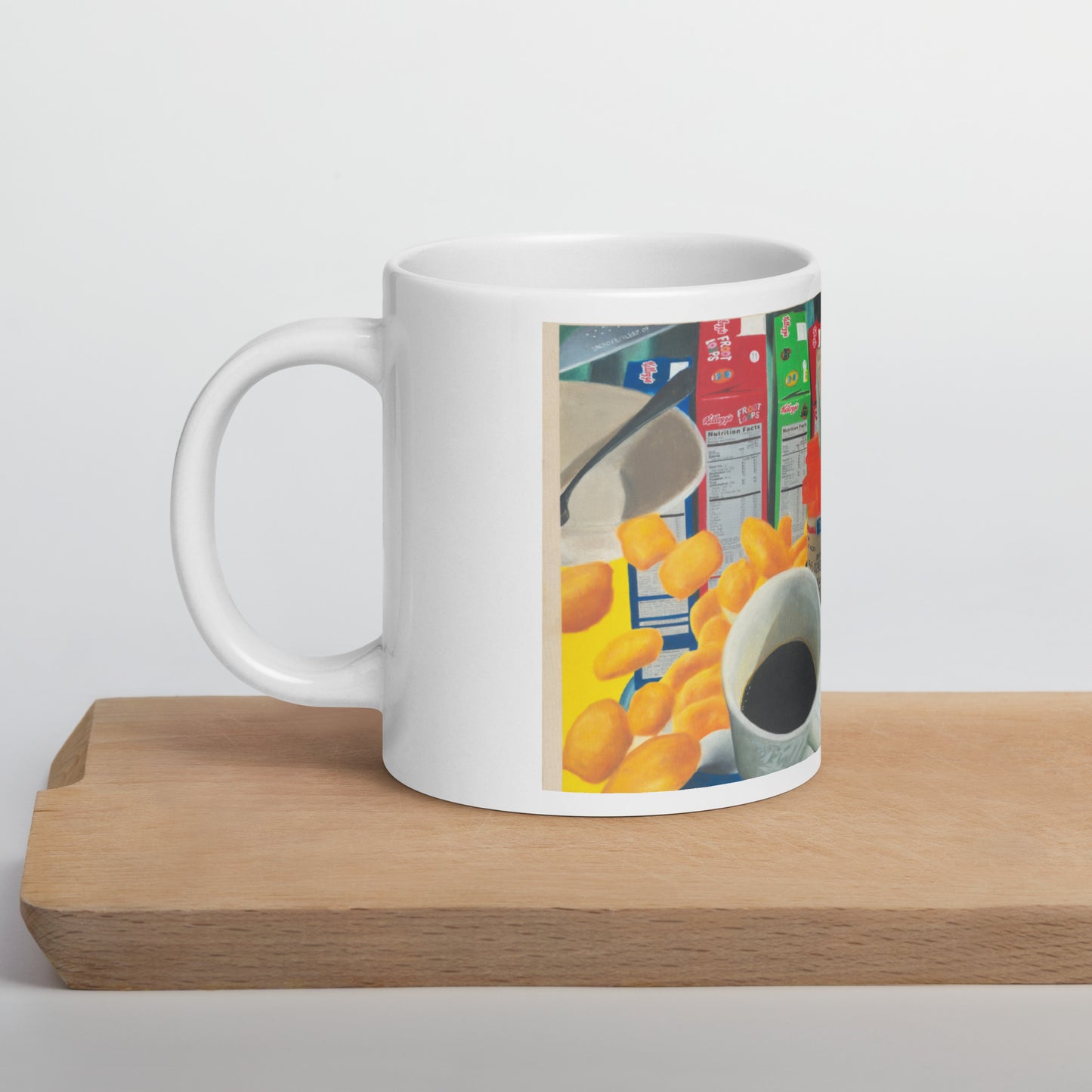 Morning coffee mug by Will Lawrance