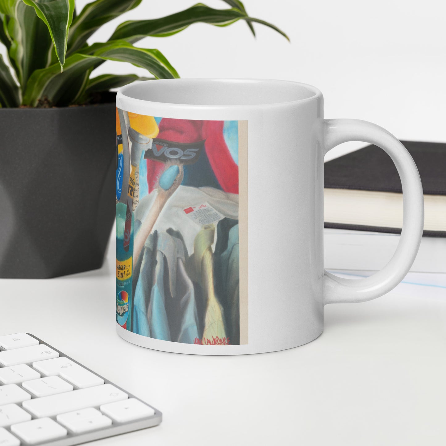 Morning coffee mug by Will Lawrance